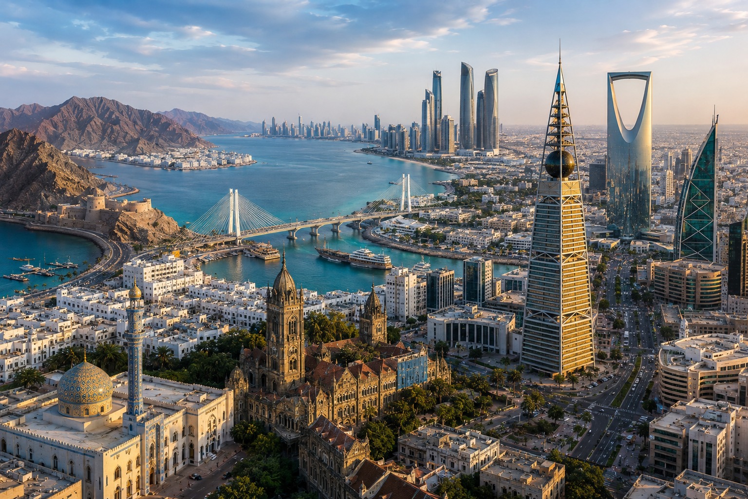 Regional skyline — investor visa for a tech consultancy